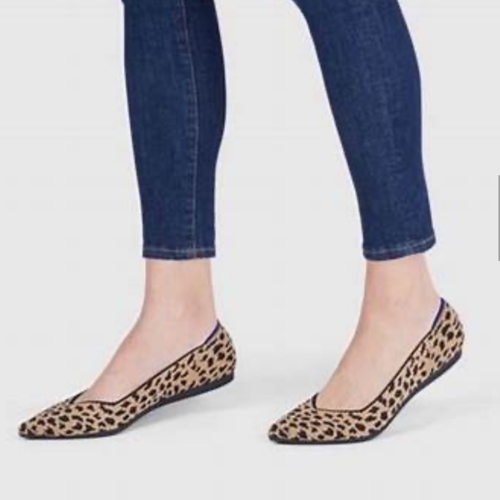 Rothy's Leopard Print Flats